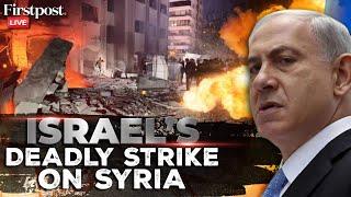 Israel Strikes Syria LIVE Updates: Fifteen Killed in Israeli Strikes on Damascus