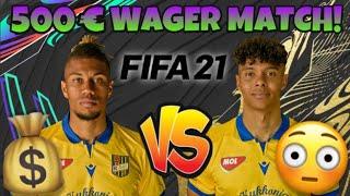 SIDNEY SPIELT FIFA 21 UM 500€ VS WILLY! WAGERMATCH | SIDNEYEWEKA