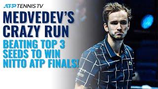 Daniil Medvedev's CRAZY Run Beating Top 3 To Win 2020 Nitto ATP Finals!