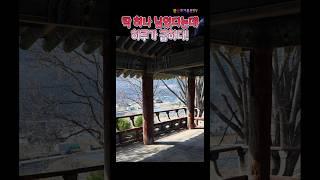 마지막 딱 하나인데! #사의루 #문화유산관리 #영춘면 #무너질위기