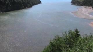 Bay of Fundy Tide, Time-lapse, Fundy National Park