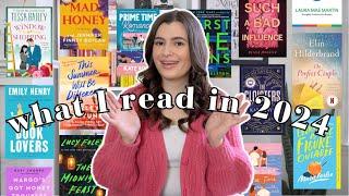 every book I read in 2024  romance, suspense, non-fiction  spoiler-free & chatty