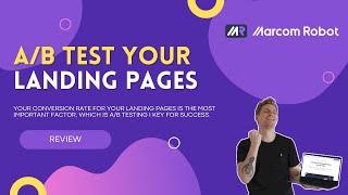 Marcom Robot review - Succeed with landing pages | Unbounce alternative