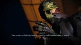 Thane Krios' prayer in Mass Effect 2