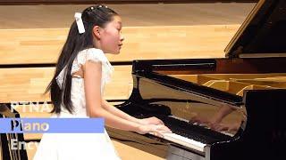 2024ピティナコンペ全国大会Jr.G級 銀賞　安井 友理　Yuri Yasui (13yo. Silver Prize) PTNA Piano Competition Jr.G Grade