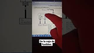 cuál es el fusible de la cigarrera del #sentra  o toma de corriente 25 de enero de 2022#shorts #b16