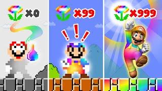 Can Mario Missing Color to Rainbow in New Super Mario Bros.Wii?? | 2TB STORY GAME