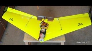 RC Fly Wing made with Hot Wirewire CNC Foam Cutter