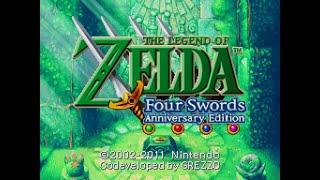 Nintendo DS Longplay [170] The Legend of Zelda: Four Swords - Anniversary Edition (US)