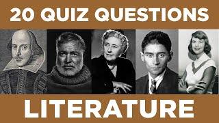 Literature Quiz | Literature Trivia Quiz | Literature Quiz Questions