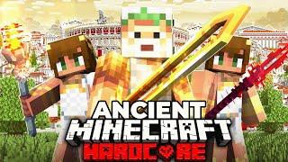 100 Players Simulate an ANCIENT Hunger Games in Minecraft...