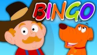 BINGO Nursery Rhyme With Lyrics and Kids Songs for Children | Dog Song