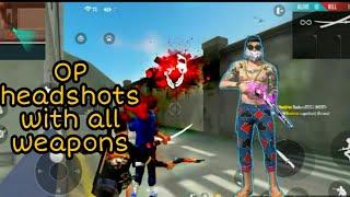 OP Headshots Montage Of All Weapon* || #GAMEXARMY || #OPheadshots
