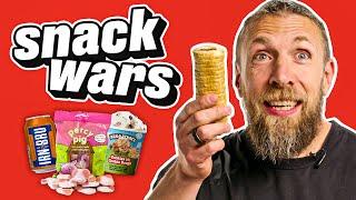 AEW Star Bryan Danielson Rates British And American Food | Snack Wars