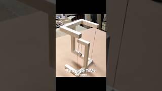 Tensegrity Table! | The Harsh | #tensegrity  #science