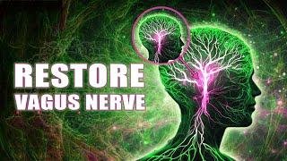 Restore Vagus Nerve | Resetting Inner Harmony And Happiness | 741 Hz Reverberation