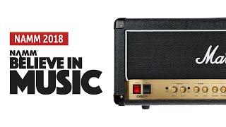 Namm 2018: Marshall DSL100H-R Sound Demo (no talking)