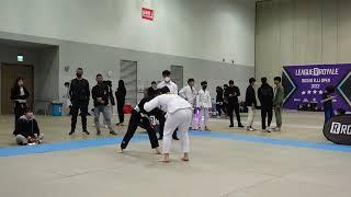 Mat 4-97 문지혜 vs 원나리 여성부 화이트 어덜트 앱솔 준결승전 (2022.11월 리그로얄 주짓수 부산 대회)