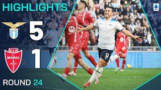 LAZIO-MONZA 5-1 | HIGHLIGHTS | Pedro Nets Double In Lazio Rout | Serie A 2024/25