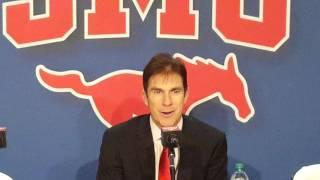 Tim Jankovich after SMU Basketball opener