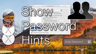 Show Password Hints