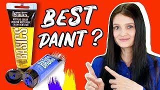 BEST ACRYLIC PAINT BRANDS FOR BEGINNERS 