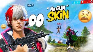 No Gun Skin Challenge in Free Fire  Can I Survive ?