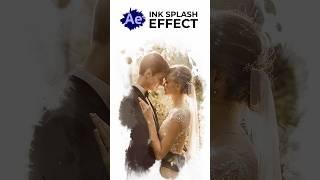 Ink Splash Overlay | After Effects Tutorial  #tutorial #ink #inksplash