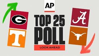 College Football Week 9 AP Top 25 Look Ahead: Oregon new No. 1? Alabama OUT of CFP after 2nd loss?