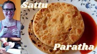 I make SATTU PARATHA for my husband for breakfast