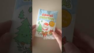 Kawaii Christmas game book  #christmas #kawaii #gamebook #blindbag #asmr #paperdiy