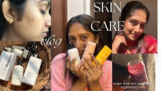 My skincare essential | Magic ingredients for skinbrightening #kannadainfluencer #kannadavlogs #skin