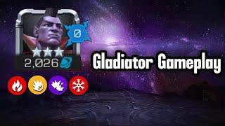 Gladiator gameplay - Easy rotations & abilities | Marvel Contest of Champions