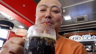 A&W Root Beer,Okinawa 沖縄ファーストフードA&Wでみみさんにしては珍しい感想:Gourmet Report グルメレポート