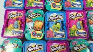 Shopkins Season 1 2 & 3 2 Pack Blind Baskets Bag Unboxing | PSToyReviews