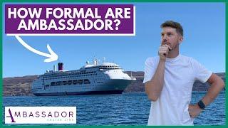 Sea Day Entertainment and FORMAL night on AMBASSADOR Ambience - DAY 2 VLOG
