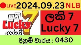 Lucky 7 No 0430 2024.09.23 Lottery Results Lotherai dinum anka 0430 NLB Jayaking Show