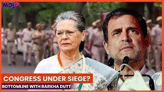 Police Outside Gandhi Rez & Cong HQ | "Under Siege" says Congress, Herald office Sealed