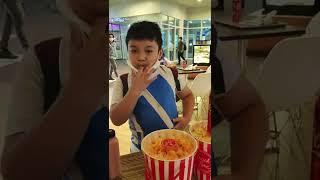 popcorn pwede na SA SM aura cinema