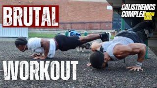 This 5 Minute Advanced Calisthenics Routine Is Brutal