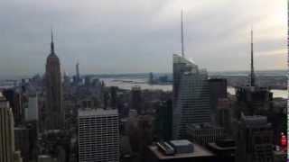 The Empire State Building from The Rockefeller Center