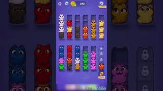 Kitty Sort: Twisted Tails Gameplay #krumobile #games #gaming