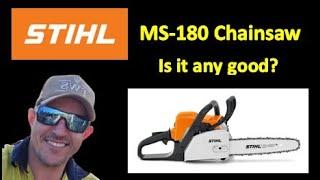 Review Stihl MS180 Chainsaw Should you buy one? MS 180 Minni Boss #stihlchainsaw #stihl