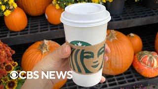 Starbucks' pumpkin spice latte is back in August, beating fall season