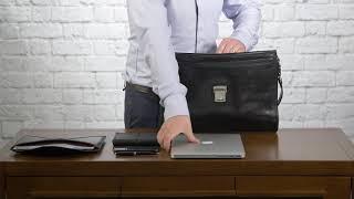 HOW TO PACK | The Paolo 2 Men's Italian Leather Briefcase