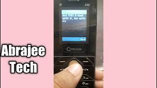 Qmobile 232 imei change code without pc  invalid sim solution free register