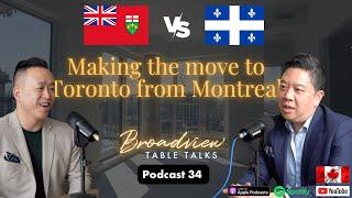 Podcast 34: What it's like moving to Toronto from Montreal, with Derek Wu