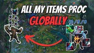 I built ONLY items that apply GLOBALLY on Yorick! 450 LP MASTER JUNGLE YORICK on KOREA!