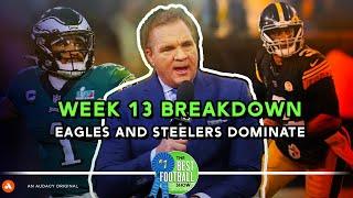 Brian Baldinger Recaps Dominant Wins By The Eagles & Steelers