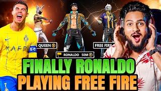 Finally Rolando Vs 2 Big V Badge Youtuber Ronaldo Make New History in Free Fire